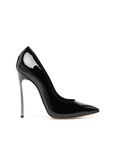 CASADEI Blade Tiffany 115mm patent-leather pumps