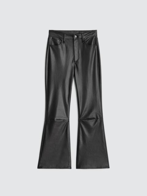rag & bone Casey Faux Leather Cropped Flare
High-Rise Ankle Length