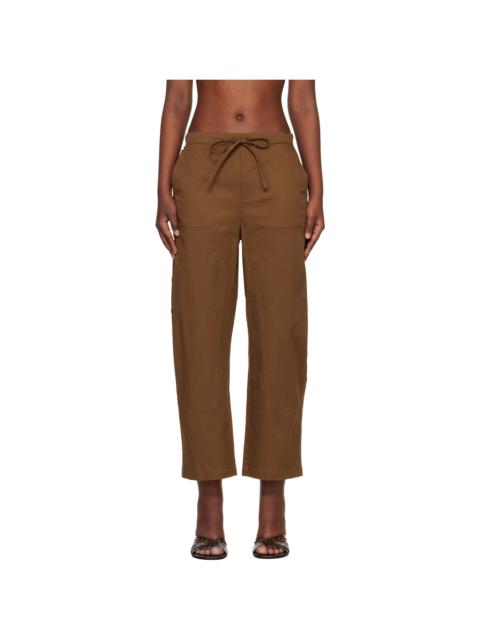 rag & bone Tan Jolie Carpenter Lounge Pants