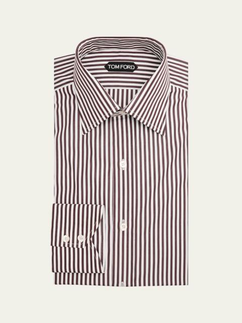TOM FORD Men's Ladder Stripe Dress Shirt