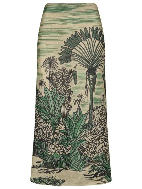 Johanna Ortiz Muralla Del Sol Ankle Skirt