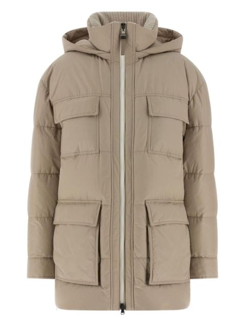 quilted padded coat