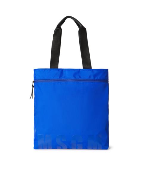 MSGM "Signature Iconic Nylon" Vertical tote bag