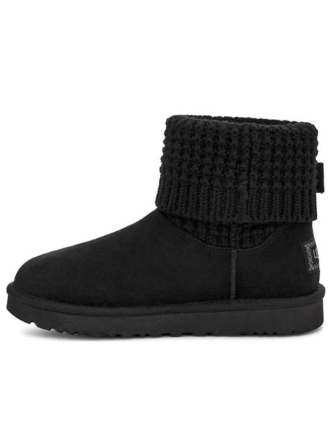 UGG (WMNS) UGG Classic Solene Mini Snow Boots Black 1113463-BLK