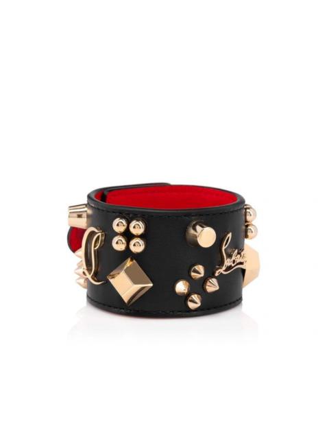 Christian Louboutin Carasky Bracelet BLACK/GOLD