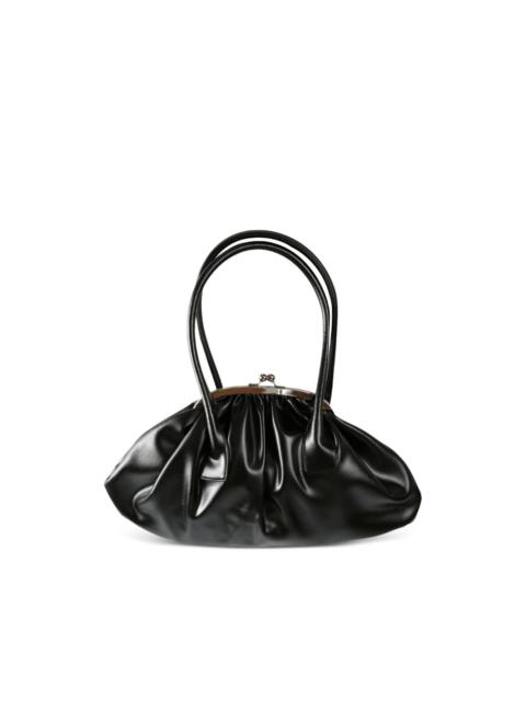 Comme des Garçons Comme des Garçons pleated-clasp shoulder bag