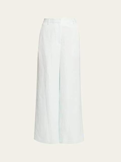 TWP Dylan Pants in Coated Viscose Linen