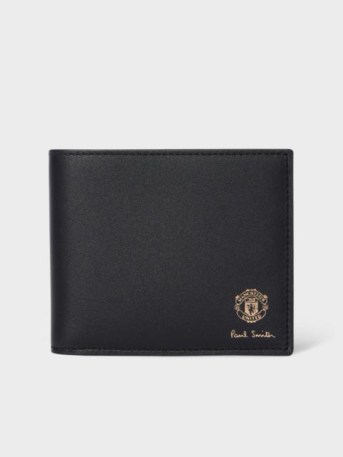 Paul Smith for Manchester United - 'Stretford End' Leather Billfold Wallet