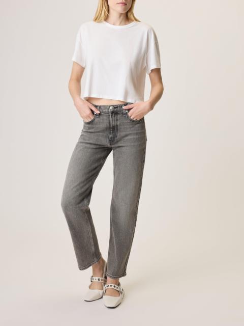 rag & bone Hattie Ankle Straight Jeans
Vintage Stretch Denim in Grey