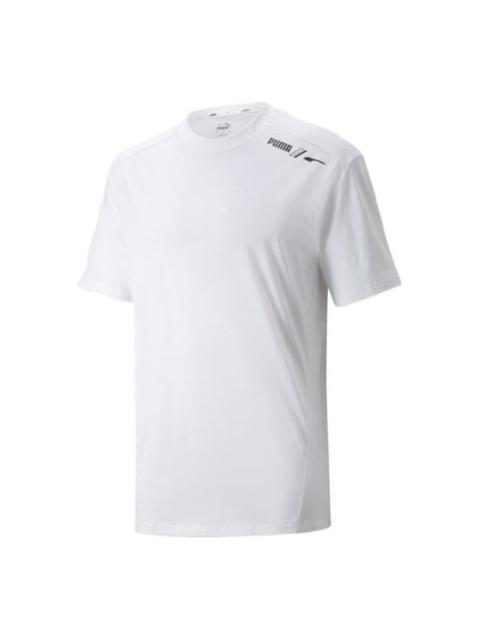PUMA PUMA Graphic Rubber Printed T-Shirt 'White' 849536-02