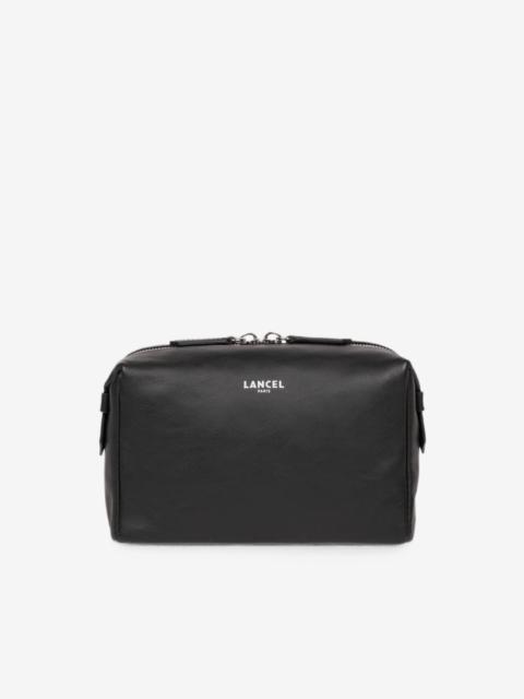 LANCEL logo-print wash bag