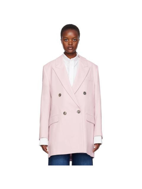 AMI Paris Pink Oversized Blazer