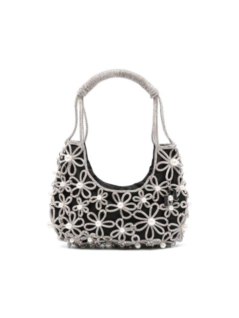Gaia Nodi crystal-embellished shoulder bag