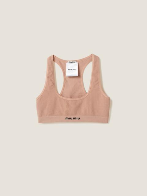 Miu Miu Seamless racerback top