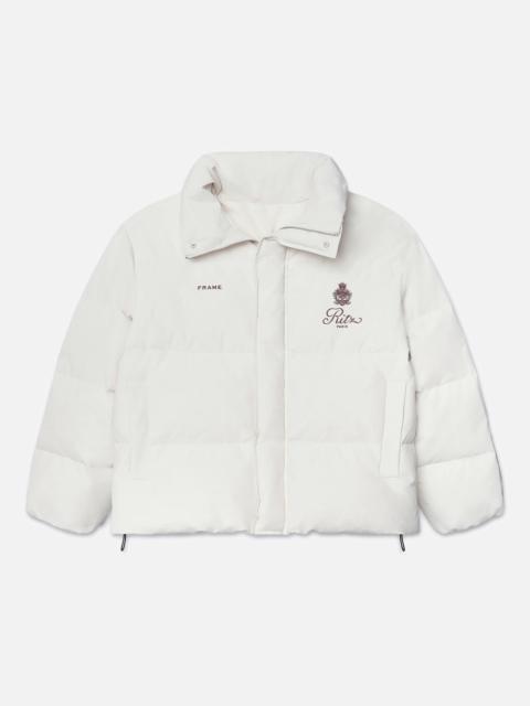 FRAME Ritz Men's Puffer in Cream