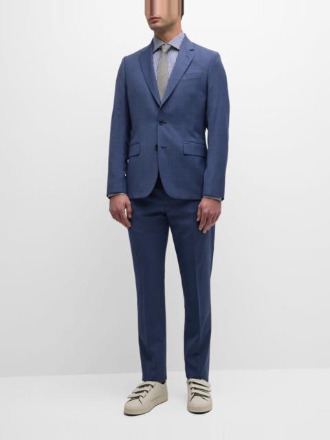 Paul Smith Men's Soho Fit Micro-Houndstooth Suit