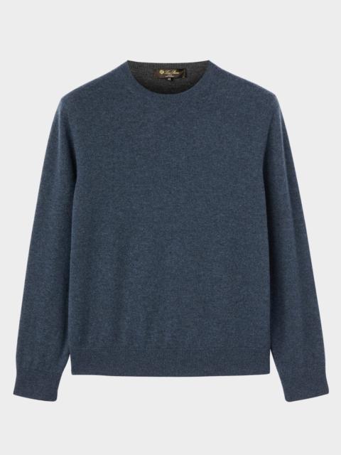 Loro Piana Duo Cashmere Crewneck Sweater