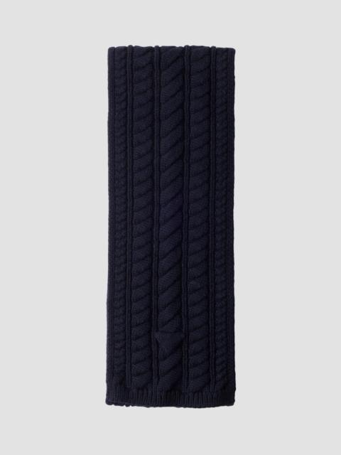 Prada Women's Wool Scarf - Blue