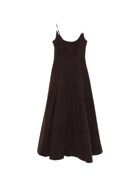 STAUD Staud Jill Panneled Flared Dress