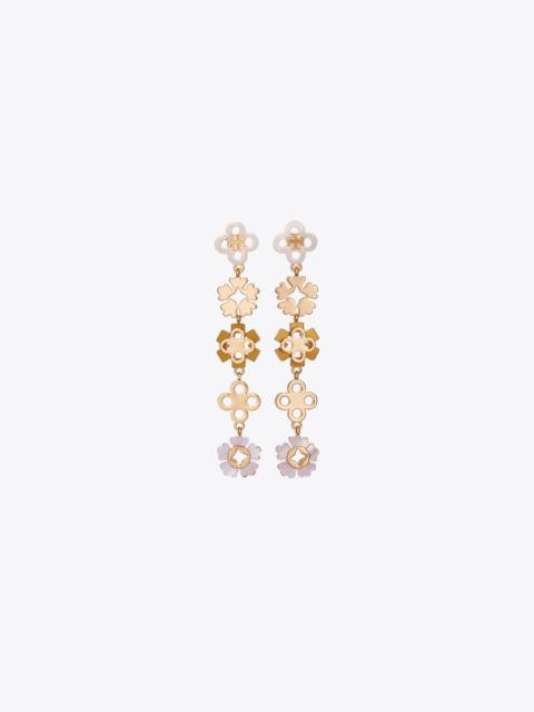 TORY BURCH Forget Me Not Linear Earrings