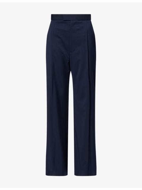 Vivienne Westwood High-Rise Wide-Leg Wool Trousers
