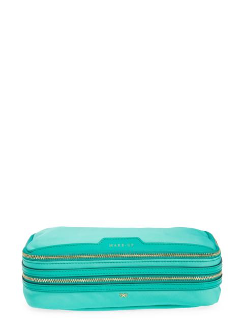 Anya Hindmarch Make-Up Recycled Nylon Cosmetics Zip Pouch