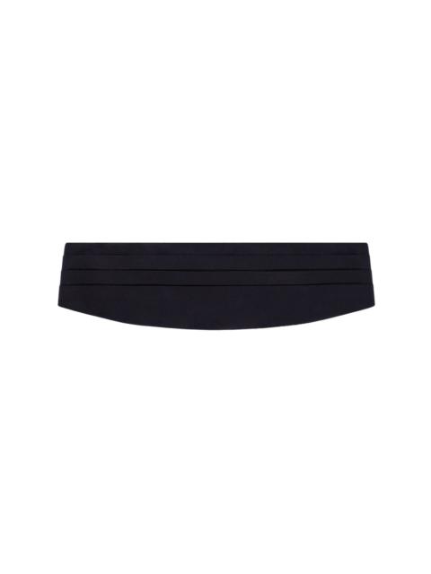Dolce & Gabbana pleated silk cummerbund