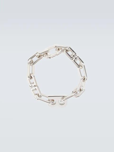 BALENCIAGA Thin B Chain bracelet