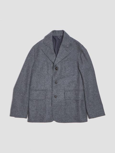 Nigel Cabourn Sandy Irvine Jacket in Grey Flannel