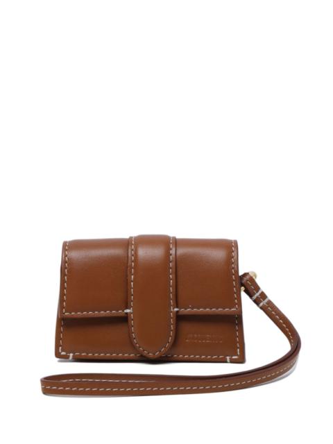 JACQUEMUS Le porte bambino leather pouch