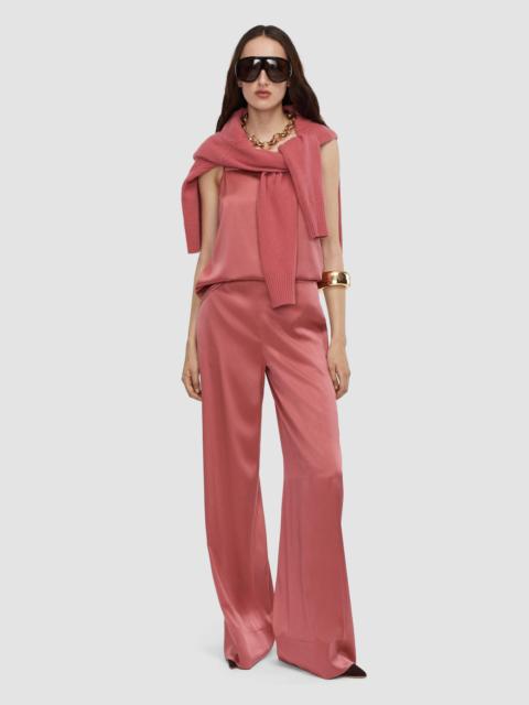JOSEPH Dijon Silk Satin Trousers