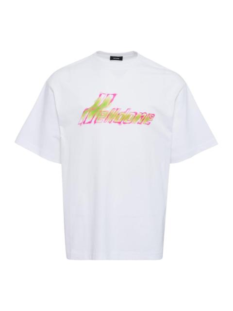 We11done White Watercolor T-Shirt