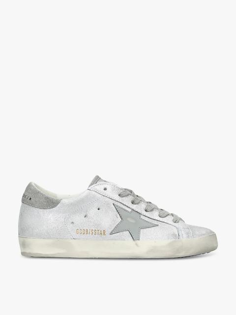 Superstar 70302 leather low-top trainers