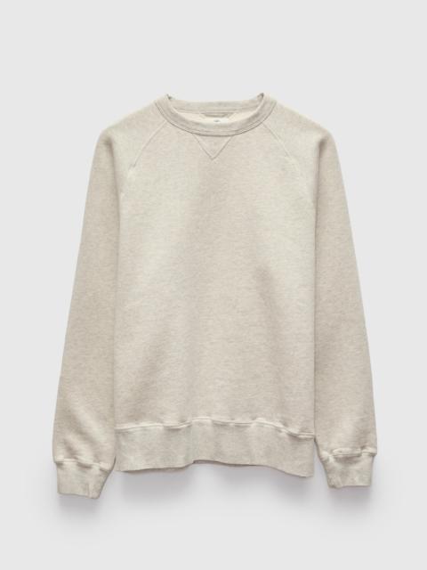 Knickerbocker Stadium Loft Knit Crew in Oat Grey