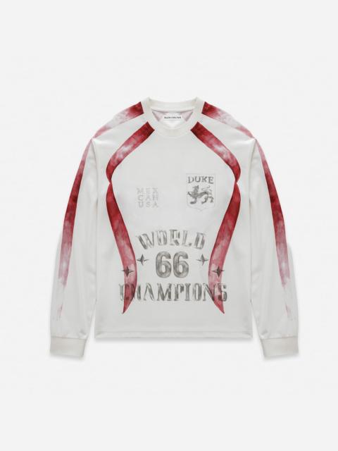 DUKE + DEXTER Duke World Champions White + Red Jersey