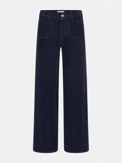 FRAME Le Slim Palazzo Modernist Pocket Corduroy