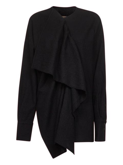 UMA WANG ruffle wool sweaters