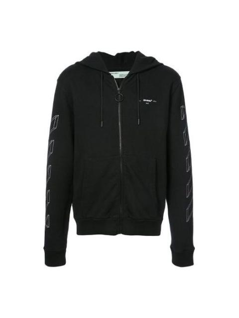 Off-White Off-White COVIRGIL ABLOH Print Men's Normal Size Black OMBB033E181920021001