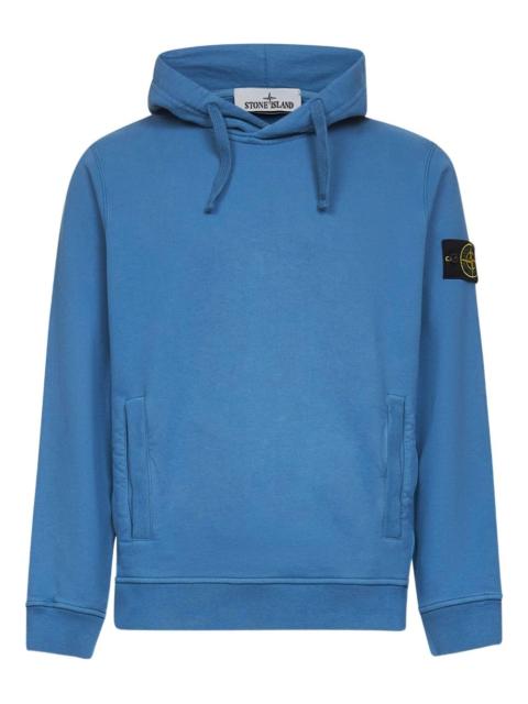Stone Island logo-patch hoodie