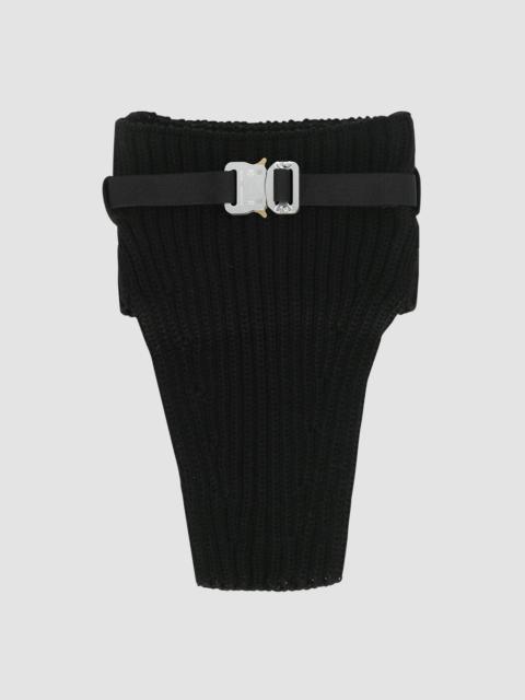 1017 ALYX 9SM KNIT NECK WARMER W METAL BUCKLE