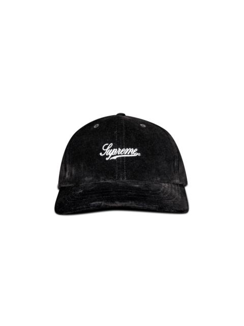 Supreme Velvet 2-Tone 6-Panel 'Black'