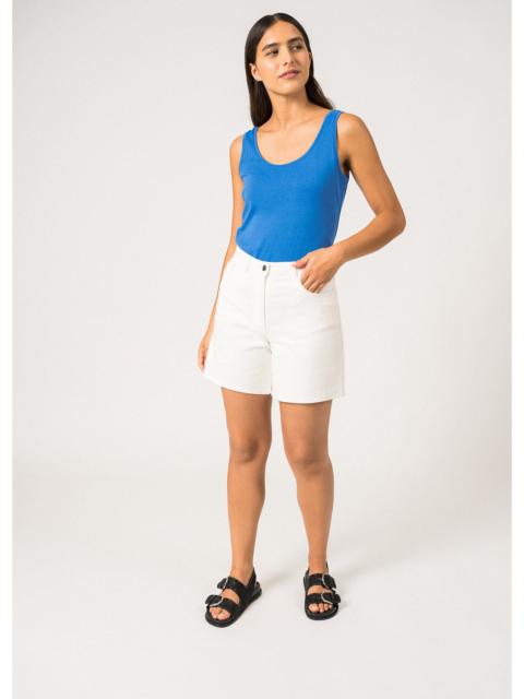 SAINT JAMES PEARL Twill Cotton Shorts