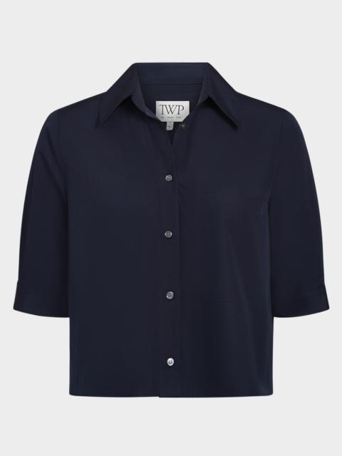 TWP Short Lived Button-Front Shirt