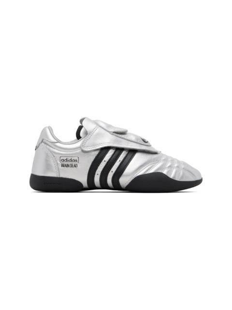 adidas Originals Silver Brain Dead Edition Taekwondo Sneakers