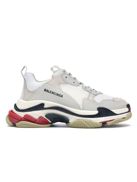 Balenciaga Triple S White Black Red