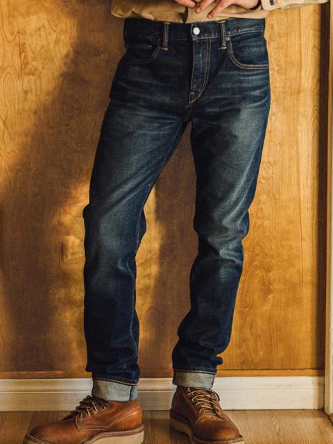 HIROSHI KATO The Scissors Slim tapered - Jett 14oz Selvedge