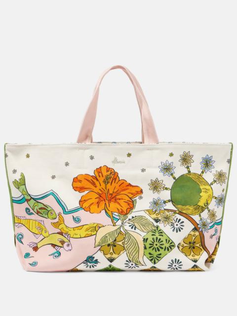 ALÉMAIS Hazel Large canvas tote bag