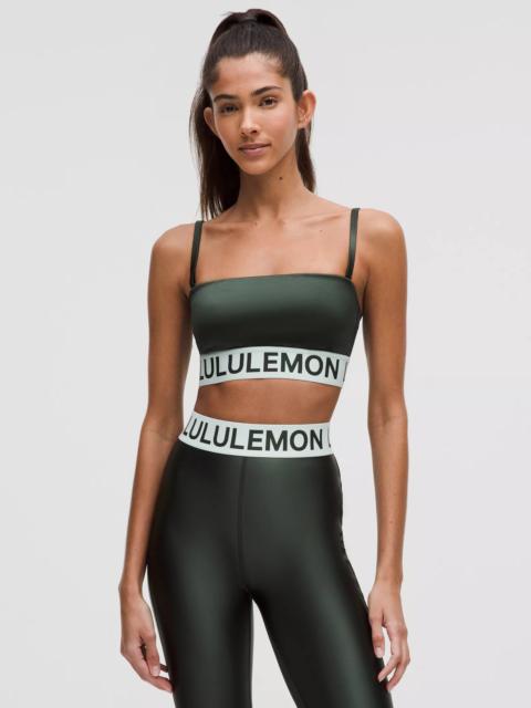 lululemon Satin Shine Logo Train Bra *Light Support, A/B Cup