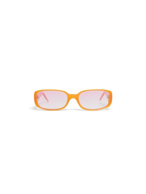 CASABLANCA Pink & Orange Slim Sunglasses
