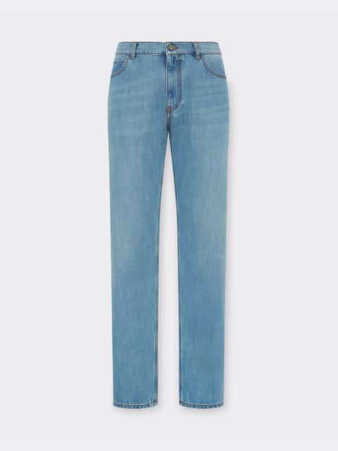 Ferrari Five-pocket denim trousers